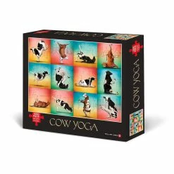 Wholesale โ Cow Yoga 1,000 Piece Jigsaw Puzzle by Willow Creek Press ๐
