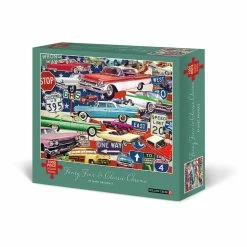 Cheap ๐ Fancy Fins & Classic Chrome 1,000 Piece Jigsaw Puzzle by Willow Creek Press ๐ฅฐ