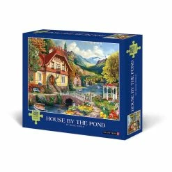 Top 10 ๐ฅฐ House By the Pond 1,000 Piece Jigsaw Puzzle by Willow Creek Press ๐ฏ