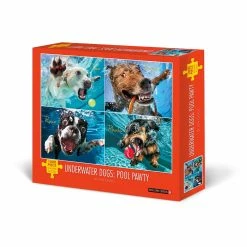 Buy โจ Underwater ๐ฆฎ Dogs: Pool Pawty 1,000 Piece Jigsaw Puzzle by Willow Creek Press ๐