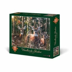 Best Pirce 🌟 Woodlands Shadow 1,000 Piece Jigsaw Puzzle by Willow Creek Press ✨