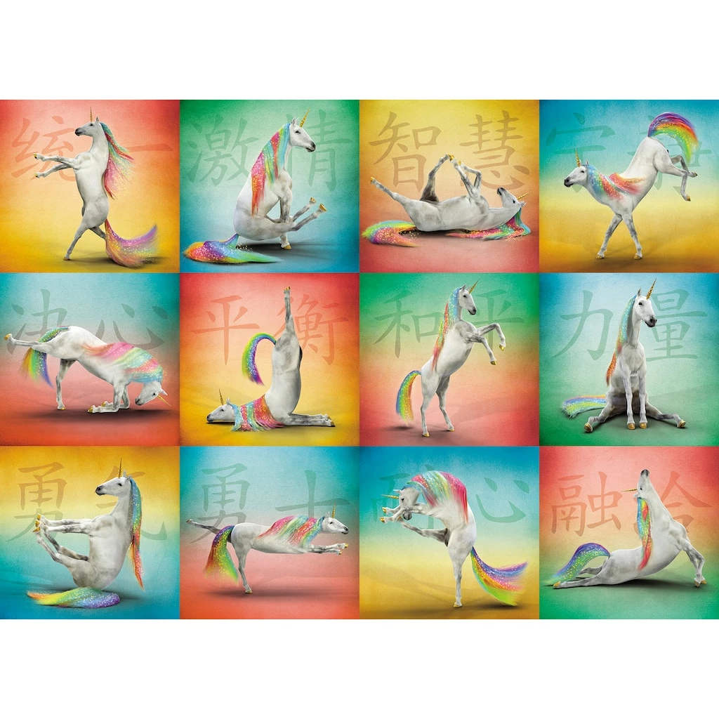 Best Pirce 👍 Unicorn Yoga 1,000 Piece Puzzle by Willow Creek Press 😍 2 Best Pirce 👍 Unicorn Yoga 1,000 Piece Puzzle by Willow Creek Press 😍 - Image 2