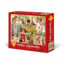 Deals 🤩 Gettin' Squirrelly 1,000 Piece Puzzle by Willow Creek Press 🧨