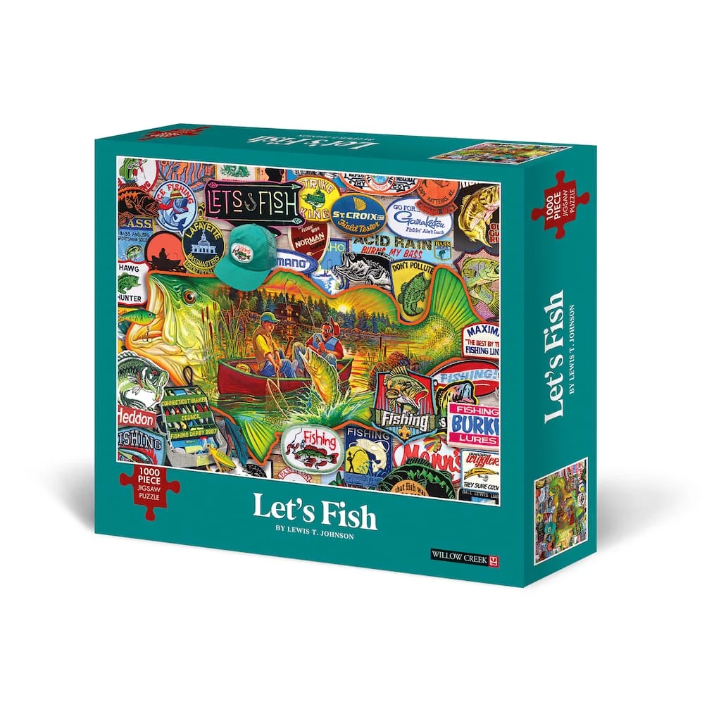 Top 10 👍 Let's Fish 1,000 Piece Puzzle by Willow Creek Press 🎉 1 Top 10 👍 Let's Fish 1,000 Piece Puzzle by Willow Creek Press 🎉