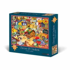 Cheap Willow Creek Press Store 26 New 🎁 Cheese & Crackers 1,000-Piece Puzzle by Willow Creek Press 🌟