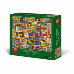 Brand new ๐ฅฐ Fruits & Veggies 1,000 Piece Puzzle by Willow Creek Press ๐ฏ