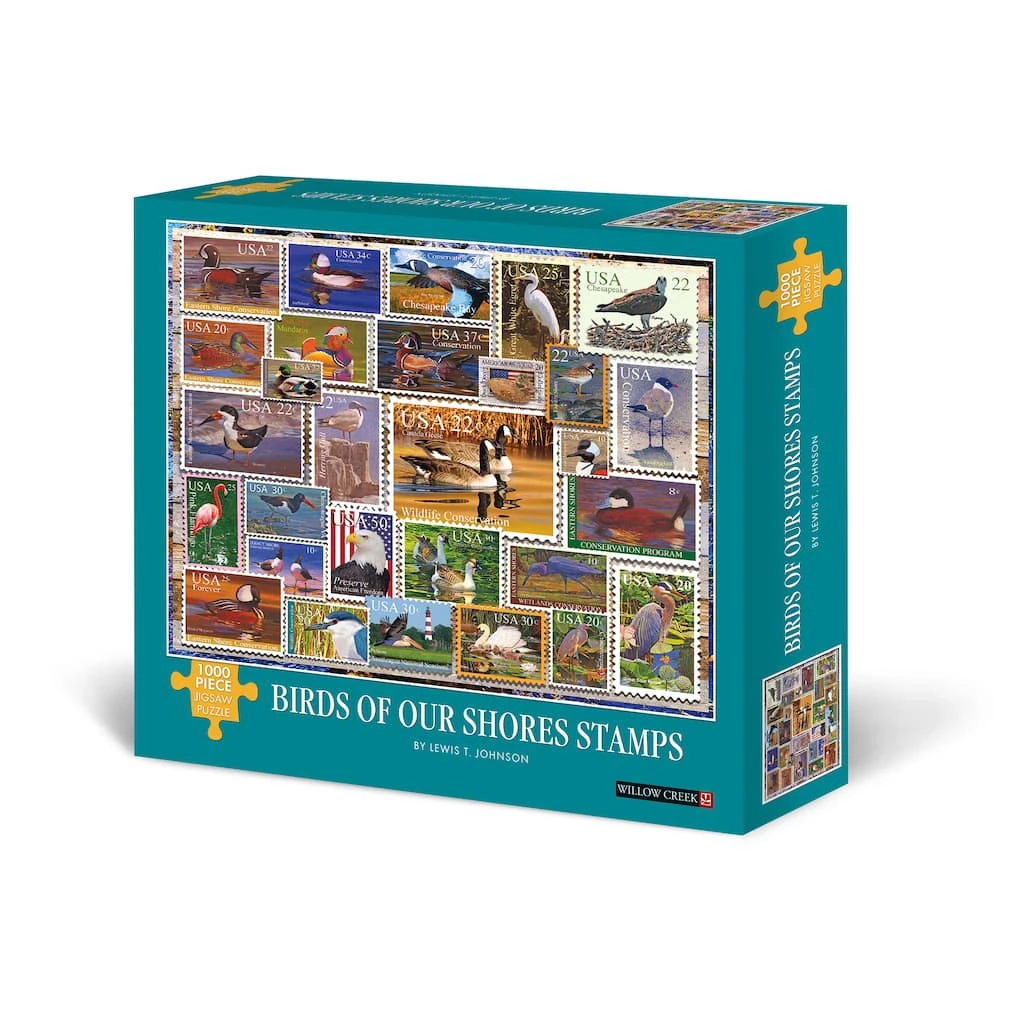 Best deal ๐ฅ Birds of Our Shores Stamps 1,000 Piece Puzzle by Willow Creek Press ๐งจ 1 Best deal ๐ฅ Birds of Our Shores Stamps 1,000 Piece Puzzle by Willow Creek Press ๐งจ