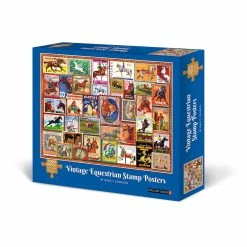 Best reviews of โจ Vintage Equestrian Stamp Posters 1,000 Piece Puzzle by Willow Creek Press ๐