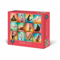 Cheapest ๐ฅ Animal Yoga 500 Piece Puzzle by Willow Creek Press ๐