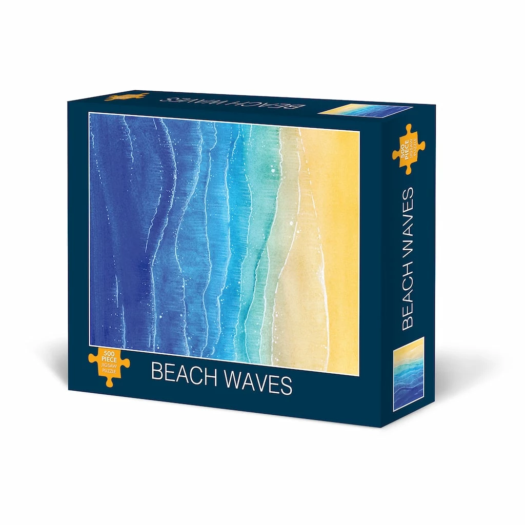 New 🎁 Beach Waves 500 Piece Puzzle by Willow Creek Press 🔥 1 New 🎁 Beach Waves 500 Piece Puzzle by Willow Creek Press 🔥