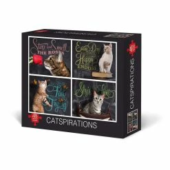 Flash Sale 🎁 Catspirations 500 Piece Puzzle by Willow Creek Press 😉