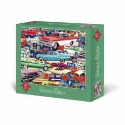Brand new โญ Classic Rides 500 Piece Puzzle by Willow Creek Press ๐