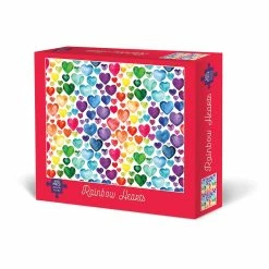 Best reviews of ๐ Rainbow Hearts 500 Piece Jigsaw Puzzle by Willow Creek Press ๐