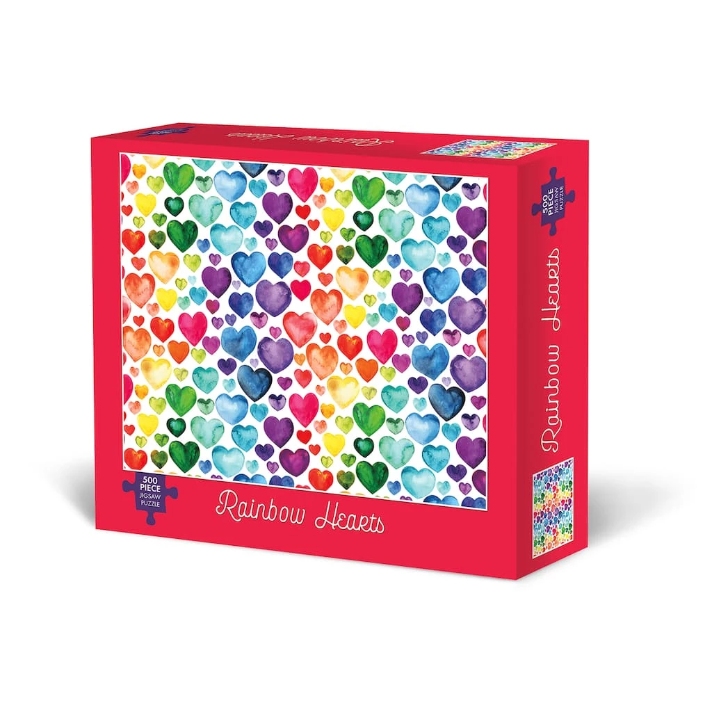 Best reviews of 😍 Rainbow Hearts 500 Piece Jigsaw Puzzle by Willow Creek Press 🎁 1 Best reviews of 😍 Rainbow Hearts 500 Piece Jigsaw Puzzle by Willow Creek Press 🎁