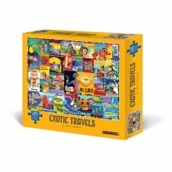 Brand new ๐ Exotic Travels 1,000 Piece Jigsaw Puzzle by Willow Creek Press ๐