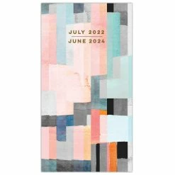 Coupon 😉 Abstract Art Academic 2022-2024 2-Year Pocket Planner by Willow Creek Press 😍