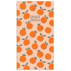 Discount 🥰 Oranges 2022 - 2024 Two Year Pocket Academic Planner by Willow Creek Press 😉