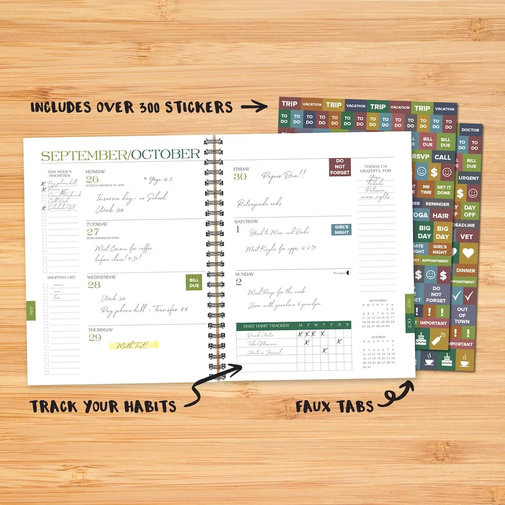 Best Pirce 🔔 Modern Neon 2022-2023 Academic Weekly Softcover Planner by Willow Creek Press 👏 3 Best Pirce 🔔 Modern Neon 2022-2023 Academic Weekly Softcover Planner by Willow Creek Press 👏 - Image 3