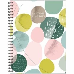 Cheap ✔️ Painted Dots 2022-2023 Softcover Academic Weekly Planner by Willow Creek Press 👍