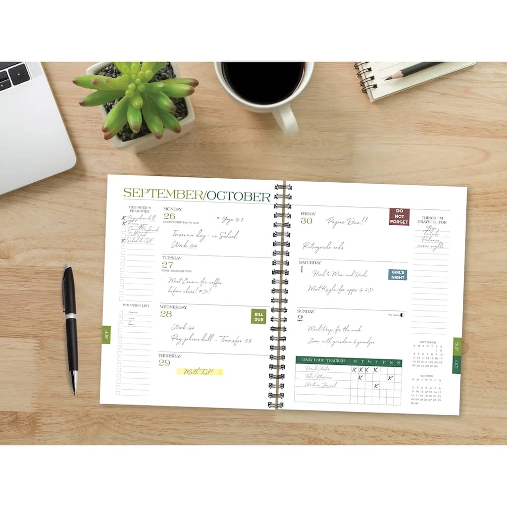 Best deal 😉 Feminine Floral 2022-2023 Academic Weekly Softcover Planner by Willow Creek Press 💯 2 Best deal 😉 Feminine Floral 2022-2023 Academic Weekly Softcover Planner by Willow Creek Press 💯 - Image 2