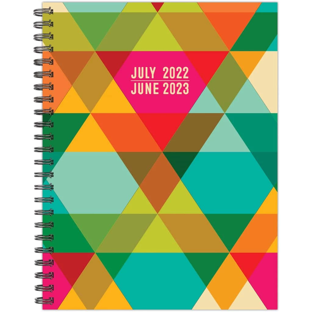 Brand new ๐ Multicolor Geometric 2022-2023 Softcover Academic Weekly Planner by Willow Creek Press ๐ 1 Brand new ๐ Multicolor Geometric 2022-2023 Softcover Academic Weekly Planner by Willow Creek Press ๐
