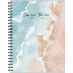 Budget 🤩 Salty Ocean 2022-2023 Softcover Academic Weekly Planner by Willow Creek Press 🛒