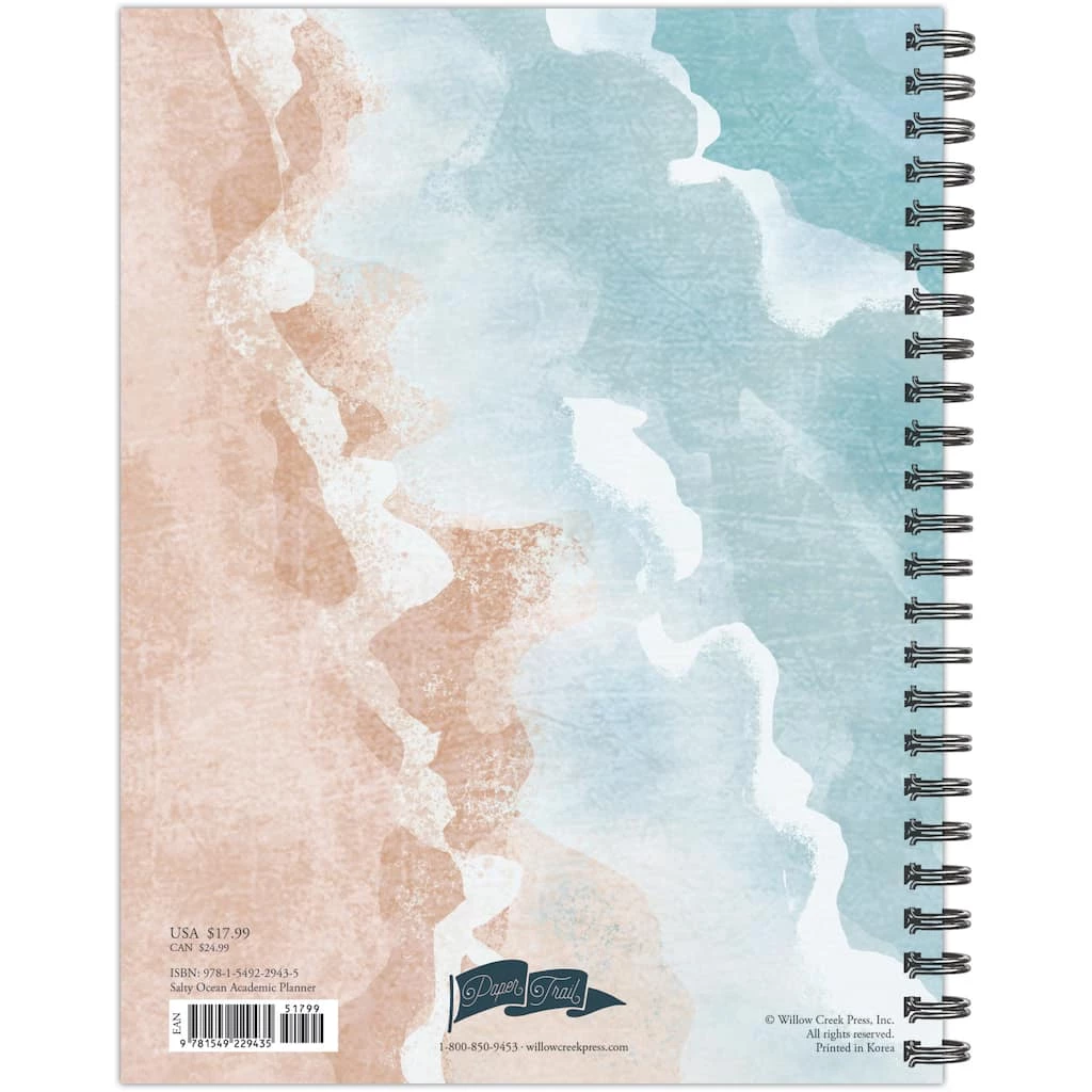 Budget 🤩 Salty Ocean 2022-2023 Softcover Academic Weekly Planner by Willow Creek Press 🛒 6 Budget 🤩 Salty Ocean 2022-2023 Softcover Academic Weekly Planner by Willow Creek Press 🛒 - Image 6