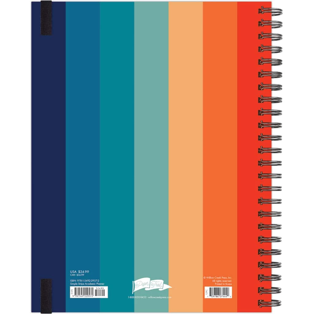 Deals 😍 Simple Stripe 2022-2023 Hardcover Academic Weekly Planner by Willow Creek Press 🛒 6 Deals 😍 Simple Stripe 2022-2023 Hardcover Academic Weekly Planner by Willow Creek Press 🛒 - Image 6