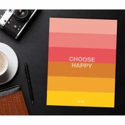 Promo ✨ Choose Happy 2022-2023 Academic Booklet Monthly Planner by Willow Creek Press 🔥 -Cheap Willow Creek Press Store D624755S 1