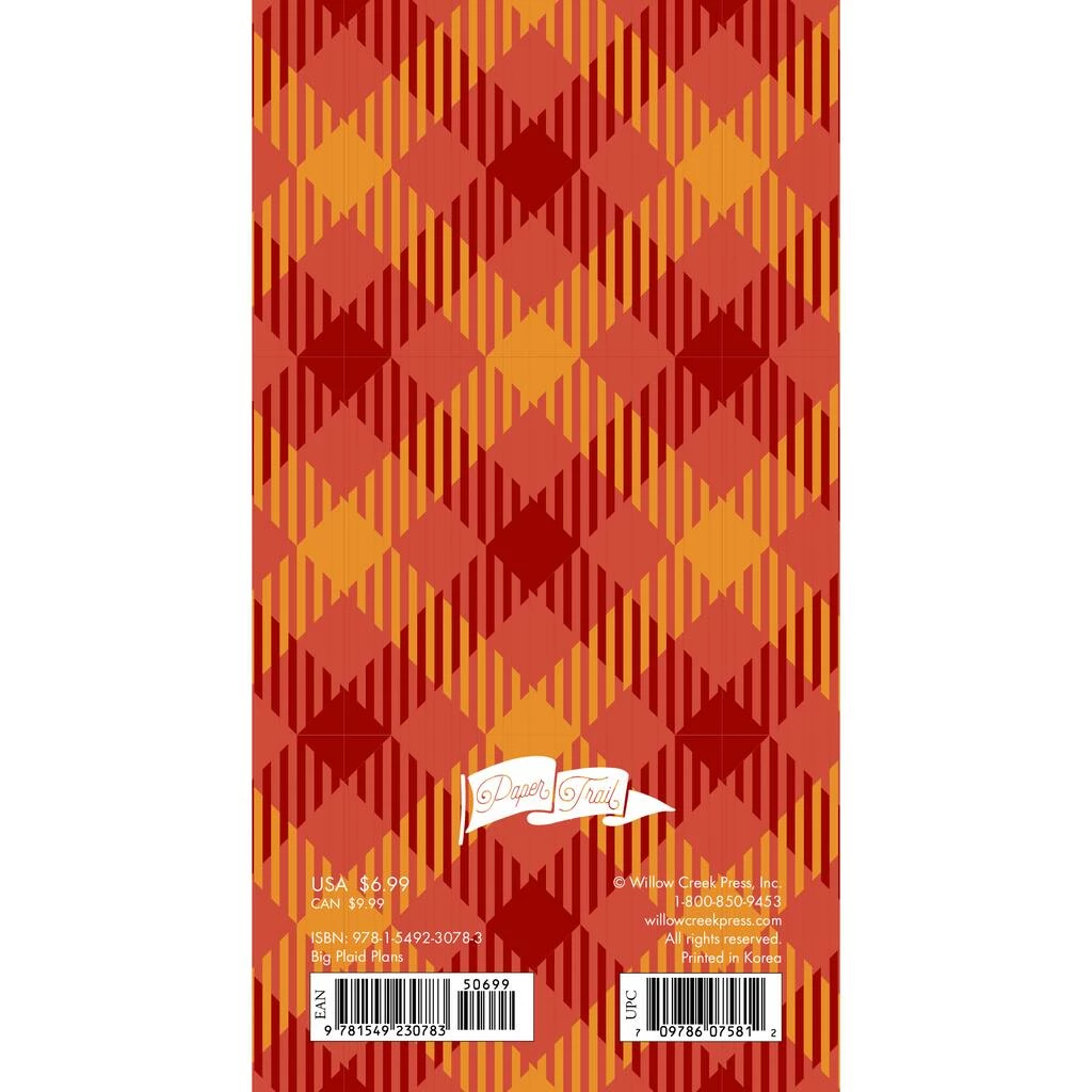 Hot Sale 💯 2023-2024 Big Plaid Plans 2-Year Pocket Planner by Willow Creek Press 👍 3 Hot Sale 💯 2023-2024 Big Plaid Plans 2-Year Pocket Planner by Willow Creek Press 👍 - Image 3