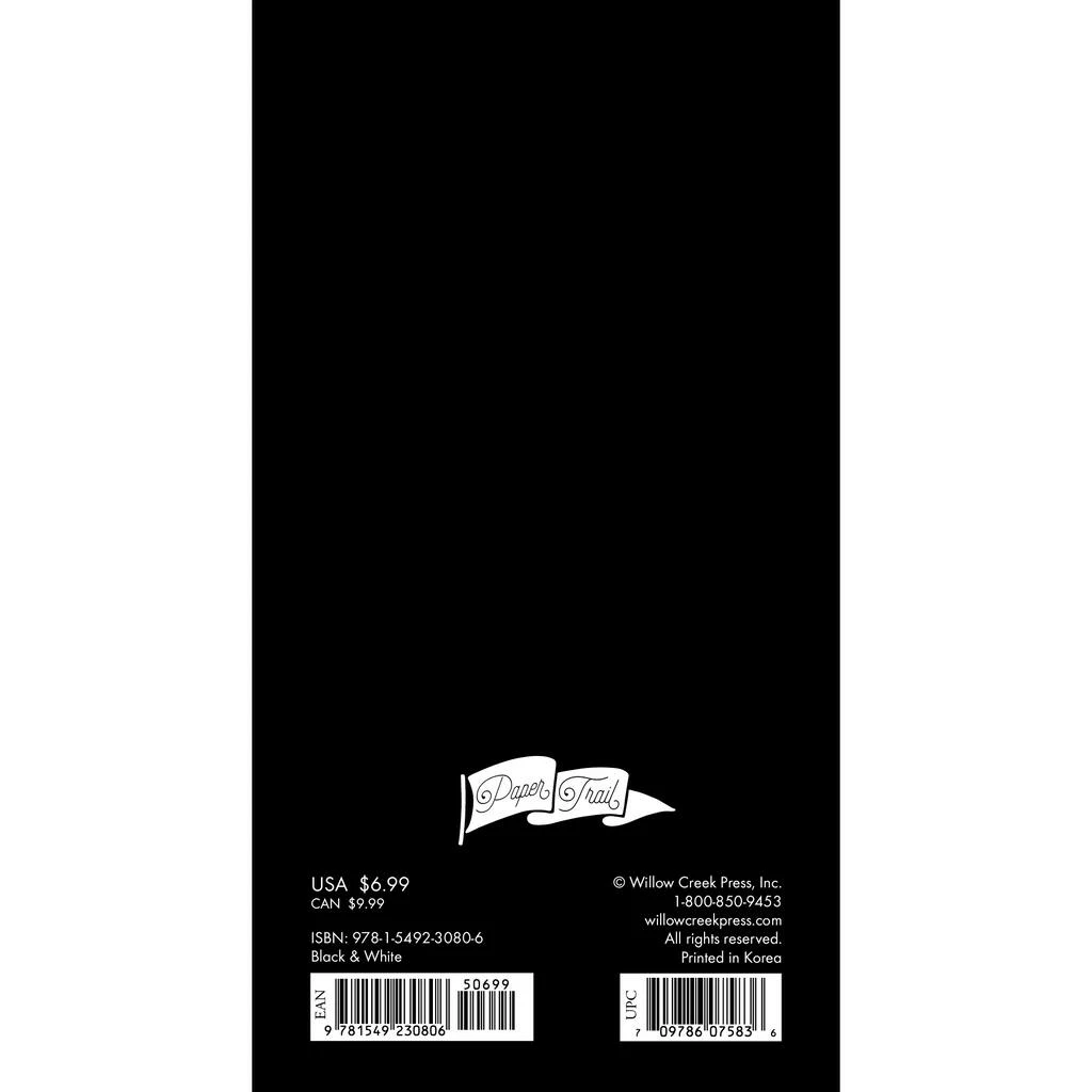 Best Sale 👏 2023-2024 Black and White 2-Year Pocket Planner by Willow Creek Press ✨ 3 Best Sale 👏 2023-2024 Black and White 2-Year Pocket Planner by Willow Creek Press ✨ - Image 3