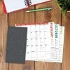 Budget 🔔 2023-2024 Classic Charcoal 2-Year Pocket Planner by Willow Creek Press 🔥