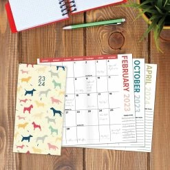 Top 10 🔥 2023-2024 Must Love 🐶 Dogs 2-Year Pocket Planner by Willow Creek Press 🌟