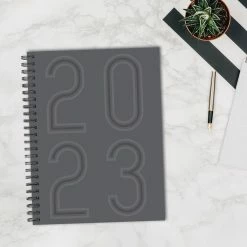 Coupon 🌟 2023 Classic Charcoal Softcover Weekly Planner by Willow Creek Press 🔔