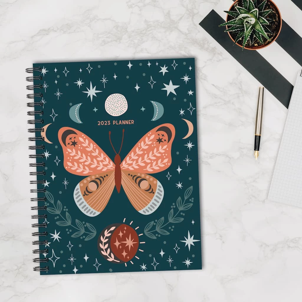 Best reviews of 😀 2023 Celestial Mystical Butterfly Softcover Weekly Planner by Willow Creek Press ⭐ 1 Best reviews of 😀 2023 Celestial Mystical Butterfly Softcover Weekly Planner by Willow Creek Press ⭐