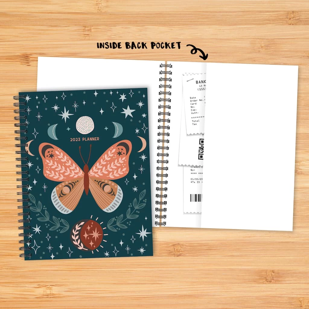 Best reviews of 😀 2023 Celestial Mystical Butterfly Softcover Weekly Planner by Willow Creek Press ⭐ 5 Best reviews of 😀 2023 Celestial Mystical Butterfly Softcover Weekly Planner by Willow Creek Press ⭐ - Image 5