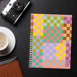 Promo ๐ 2023 Colorful Checkerboard Softcover Weekly Planner by Willow Creek Press ๐