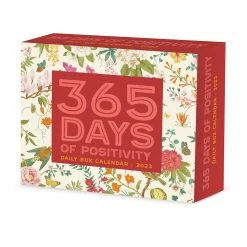 Top 10 🔥 2023 365 Days of Positivity Box Calendar by Willow Creek Press 🔥