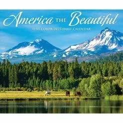 New 🎁 2023 America the Beautiful Box Calendar by Willow Creek Press 🎁 -Cheap Willow Creek Press Store D669821S 5