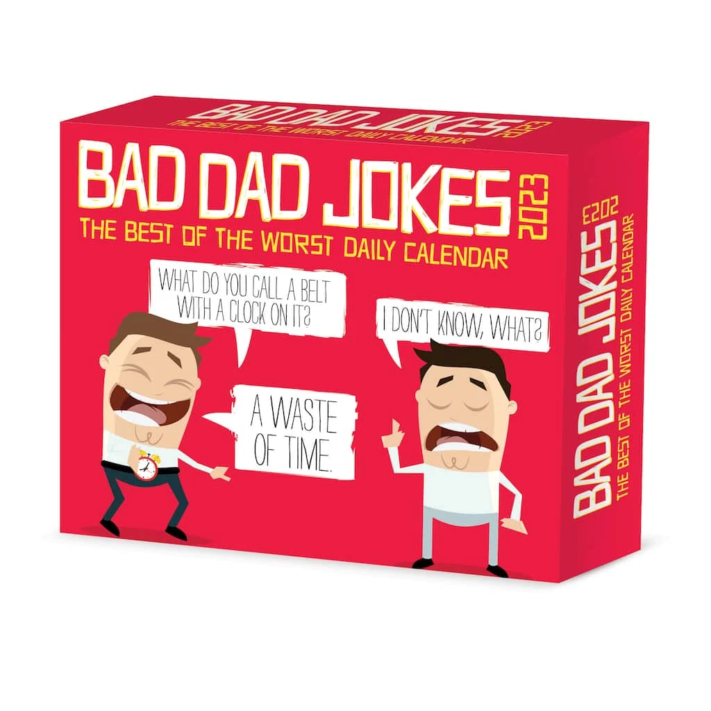 Wholesale ๐ฅ 2023 Bad Dad Jokes Box Calendar by Willow Creek Press ๐ 1 Wholesale ๐ฅ 2023 Bad Dad Jokes Box Calendar by Willow Creek Press ๐