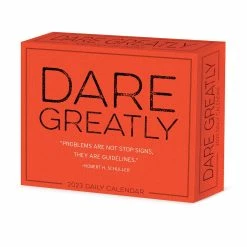 Budget 👍 2023 Dare Greatly Box Calendar by Willow Creek Press 🎁