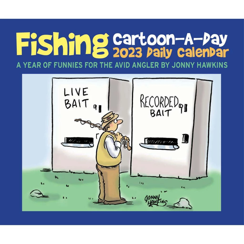 Budget ๐คฉ 2023 Fishing Cartoon A Day Box Calendar by Willow Creek Press ๐ 5 Budget ๐คฉ 2023 Fishing Cartoon A Day Box Calendar by Willow Creek Press ๐ - Image 5