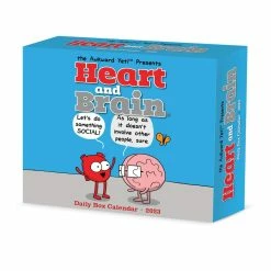 Coupon ๐งจ 2023 Heart Brain by Awkward Yeti Box Calendar by Willow Creek Press ๐งจ