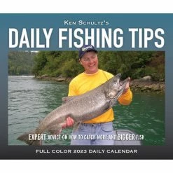 Discount 😀 2023 Ken Schultz Daily Fishing Tips Box Calendar by Willow Creek Press 🎉 -Cheap Willow Creek Press Store D669854S 5