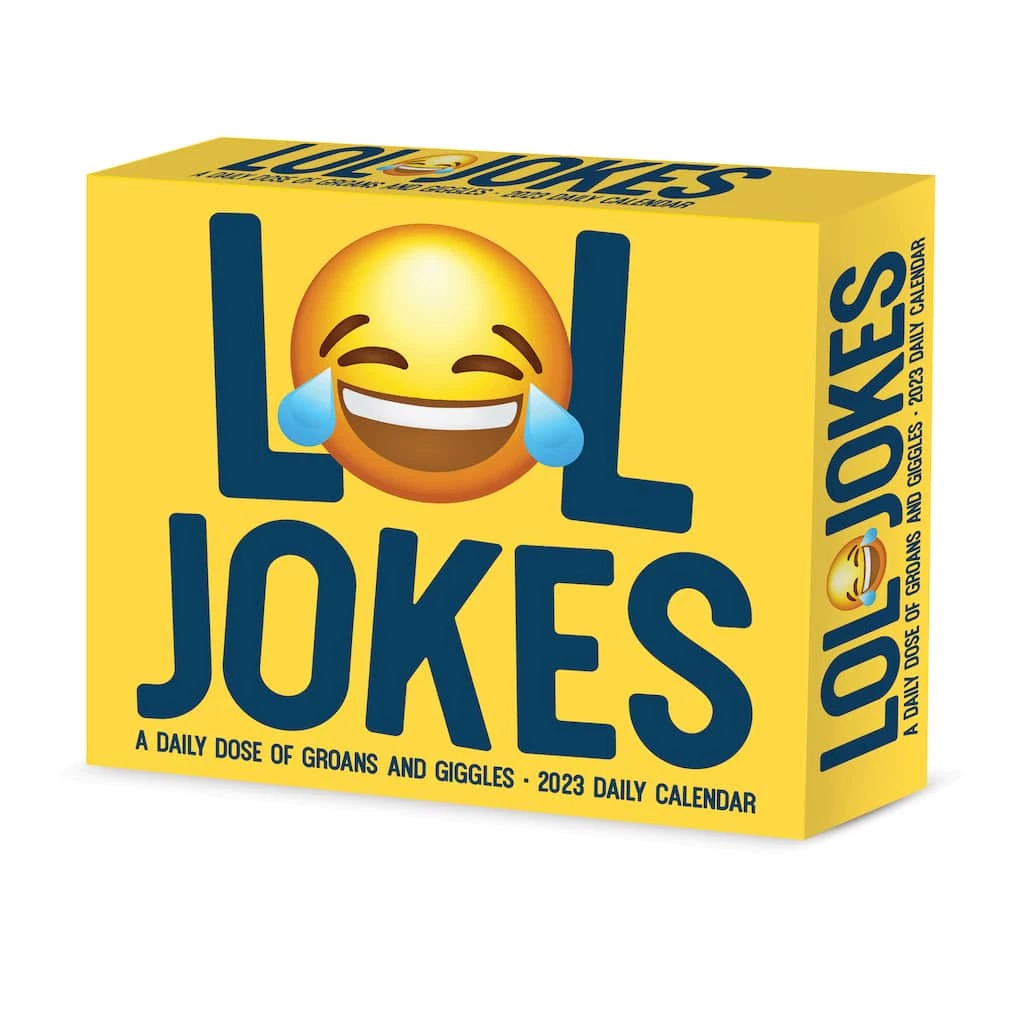 Coupon ⌛ 2023 LOL Jokes Box Calendar by Willow Creek Press ⌛ 1 Coupon ⌛ 2023 LOL Jokes Box Calendar by Willow Creek Press ⌛