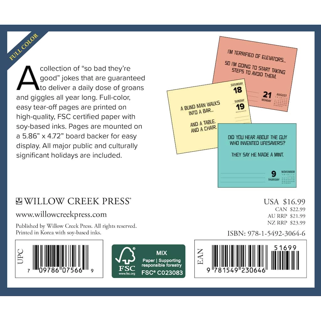 Coupon ⌛ 2023 LOL Jokes Box Calendar by Willow Creek Press ⌛ 2 Coupon ⌛ 2023 LOL Jokes Box Calendar by Willow Creek Press ⌛ - Image 2