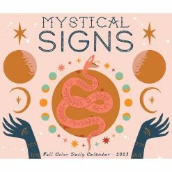Cheapest 🎁 2023 Mystical Signs Box Calendar by Willow Creek Press 🎉 -Cheap Willow Creek Press Store D669859S 5