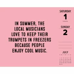 Top 10 ✔️ 2023 Pun Intended Box Calendar by Willow Creek Press 🧨 -Cheap Willow Creek Press Store D669863S 3