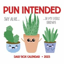 Top 10 ✔️ 2023 Pun Intended Box Calendar by Willow Creek Press 🧨 -Cheap Willow Creek Press Store D669863S 5
