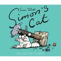 Best Pirce 🌟 2023 Simon's Cat Box Calendar by Willow Creek Press 🥰 -Cheap Willow Creek Press Store D669864S 5